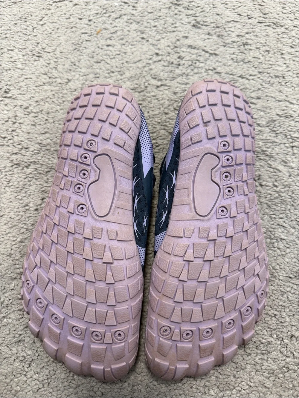 Kids Navy and Light Purple Active Water Shoes